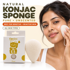 Konjac Sponge - Natural - Sensitive Skin
