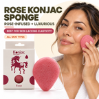 Konjac Sponge - Rose - Anti-aging