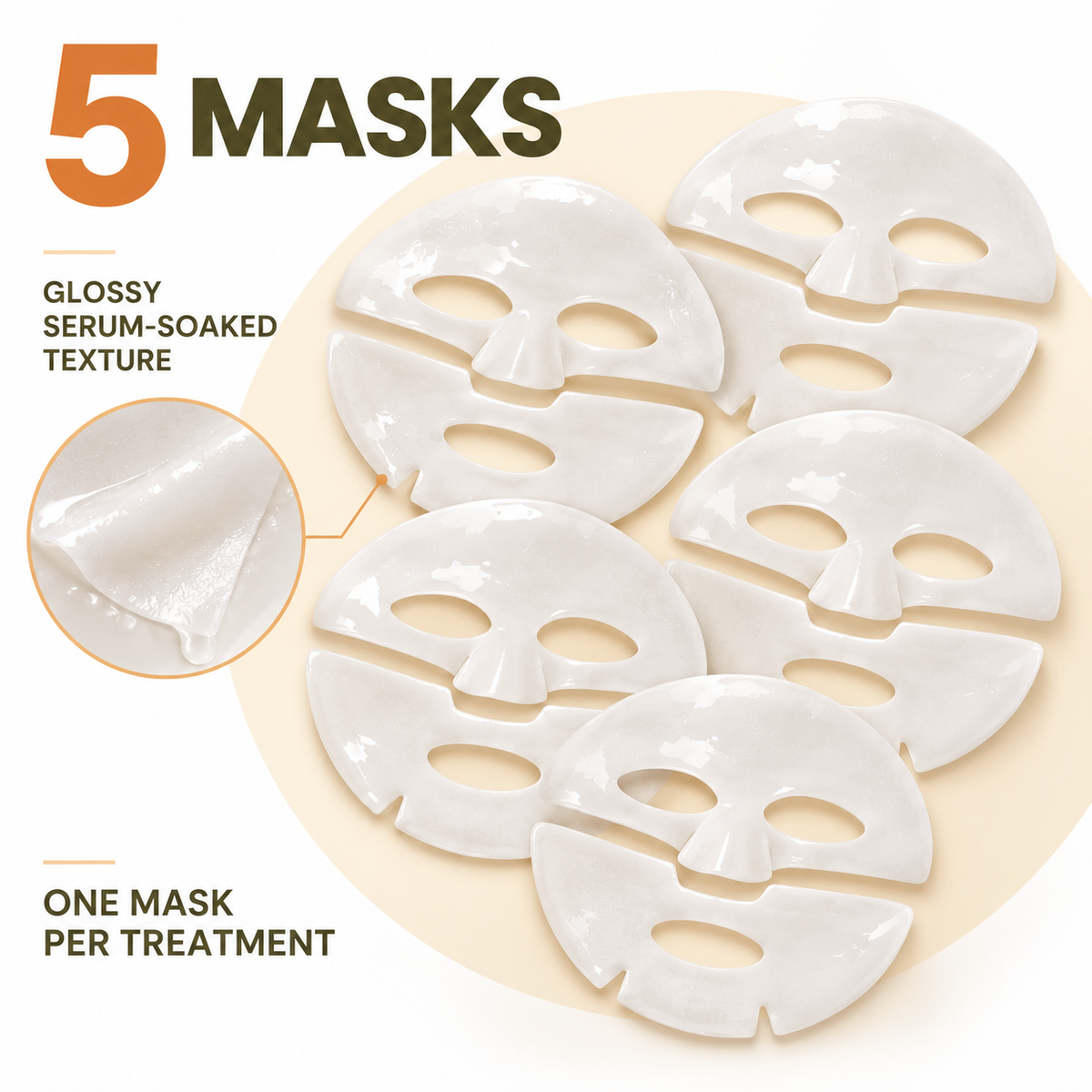5 Schmelzmaske für Akne und strahlende Haut