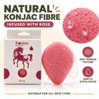 Konjac Sponge - Rose - Anti-aging
