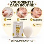 Konjac Sponge - Natural - Sensitive Skin